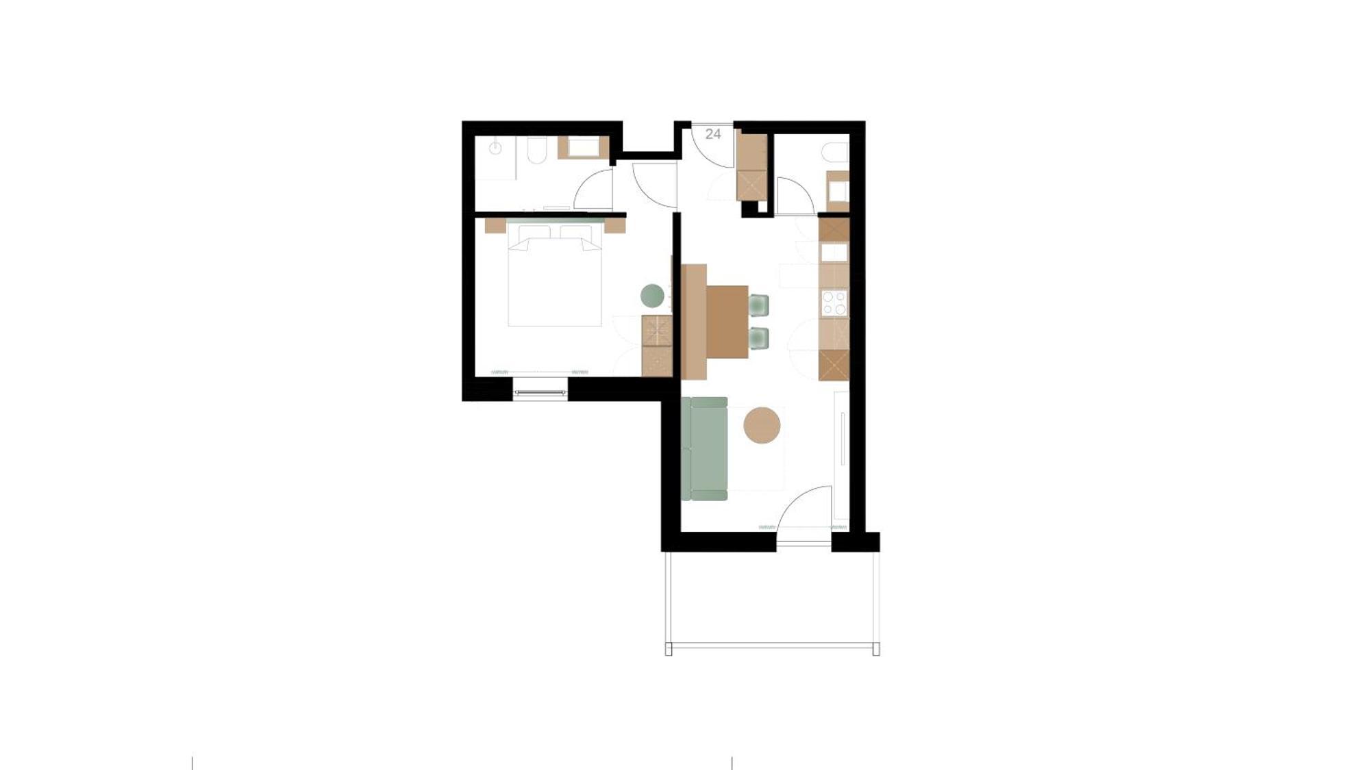 Art Residence Josefshof Lagundo Luaran gambar